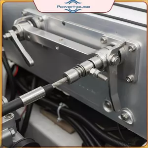 POWER M5 M6 Thuyền bướm ga Ball Joint Metal Tie Rod End Fit Shift Control Cable cho động cơ thuyền nhỏ Đầu nối chuyển động linh hoạt.