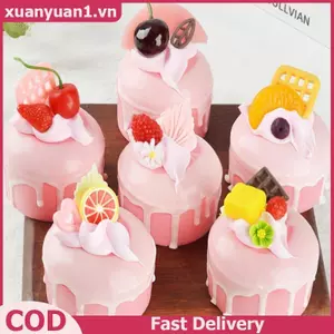 XUAN Mô Phỏng Món Tráng Miệng Squishy Trái Cây Kem Bánh Chậm Giảm Căng Thẳng Fidget Đồ Chơi Trang Trí Nhà Tiệc Ủng Hộ Quà Tặng VN