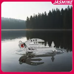 Mồi câu cá VIB kim loại 2 trong 1 JASMINE Đôi mắt dài 3D thực tế cho nước mặn Thu hút JASMINE