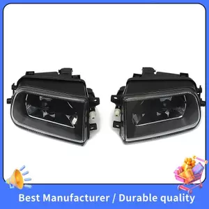 2x Đèn sương mù cản trước lái xe cho E39 528i 540i Z3 1997-2000 Đen