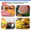 1 Hamburger Maker Burger Press Mold Rau Bò Pounder Khuôn Bếp Thủ Công