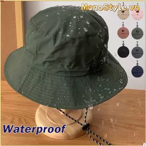 Mũ leo núi MONOSTYLE, Chống tia cực tím có túi đựng Mũ xô mùa hè, Chống nước di động Nhanh khô chống nắng Mũ Panama Câu cá
