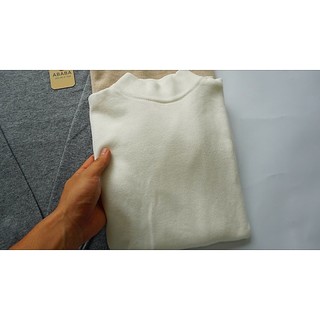 Áo len nam cổ lửng ABABA Form Slim Fit len dài tay mềm mịn ấm dễ chịu cho da - 5P-1920