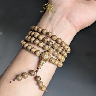 Vòng Tay Trầm Hương Rừng Loại 1 108 Hạt 6mm/7mm/8mm Tuổi Trầm 19 Năm - Mộc Trầm Hương MTH