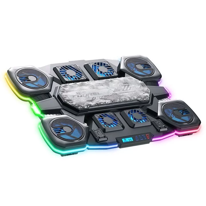 Tản nhiệt Laptop Cooler Ice King, Tản nhiệt bán dẫn, Giá đỡ Laptop chơi game, Quạt êm ái