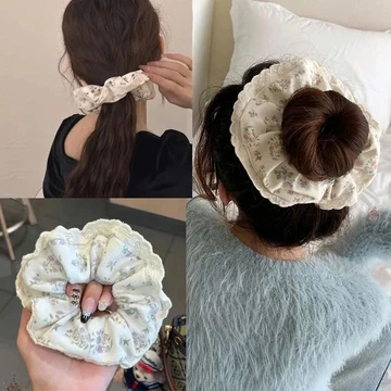 Scrunchies lụa cột tóc màu pastel trơn cao cấp Aminta- Dây buộc tóc scrunchie set dễ thương sang trọng