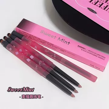 Phác thảo Lip Liner Outline Lip Shape Plump Lip Màu tự nhiên Matte Lipstick Lip Liner