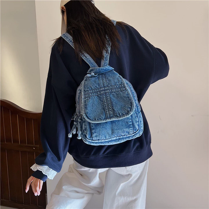 Women's Vintage Backpack – Mini, for Work – 3