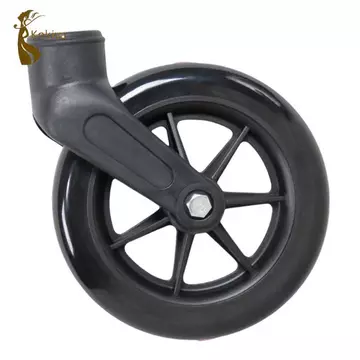 Xe lăn Bộ phuộc Trước Dày ABS Nhựa Phụ Kiện Xe Lăn Thay Thế Chân Cho Xe Lăn Gấp Xe Đạp Bánh Xe Chắc Chắn Người Cao Tuổi