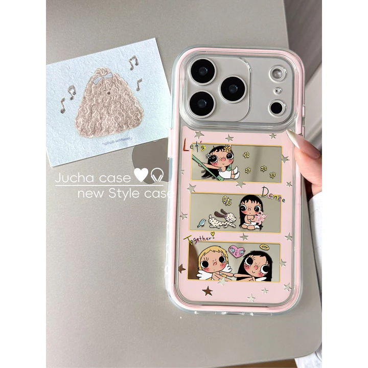 ốp lưng iphone 18 pro max ốp iphone 18 pro max Ốp điện thoại di động thích hợp dùng cho Apple 18Pro ốp bảo vệ 18pormax hoạt hình anime kiểu mới gương ốp toàn bộ ốp lưng nữ iPhone silicon cao cấp cảm g