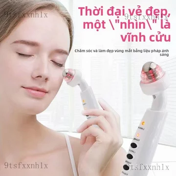 Máy chăm sóc mắt Máy làm đẹp mắt, máy massage mắt chườm nóng, giúp giảm quầng thâm, bọng mắt, đẩy tinh chất kem mắt, thi