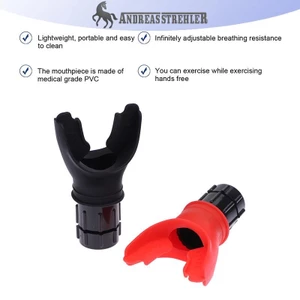 Onetimingfine Huấn luyện viên thở Phòng độc phổi Thiết bị tập thể dục Silicone hô hấp Huấn luyện độ cao ngoài trời Dụng cụ tập thể dục VN