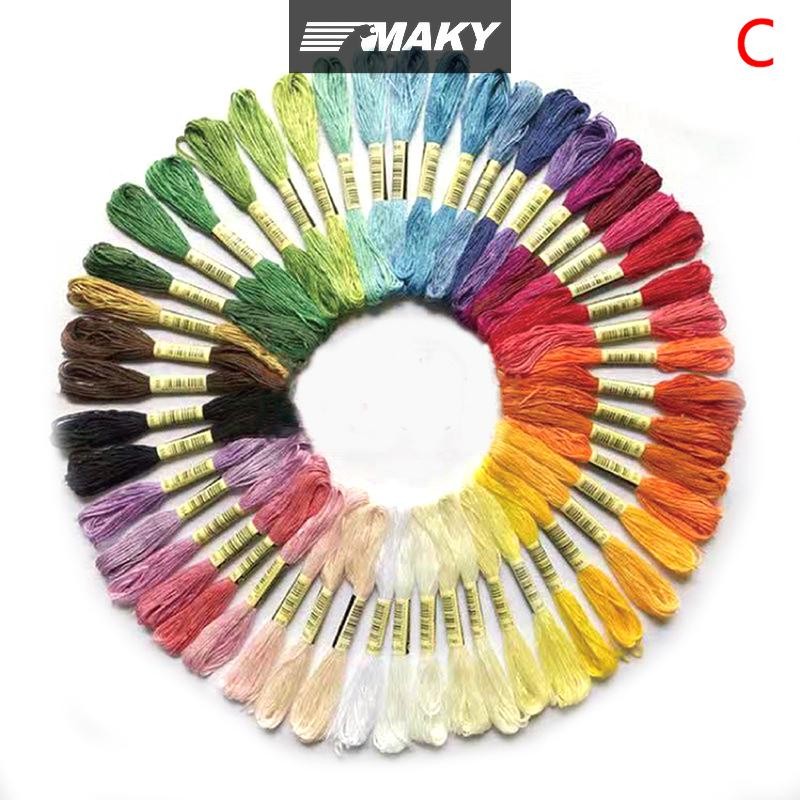 Newwellknownepic 24 / 100 / 50 Cross Cotton Thêu Chỉ Flos May Xiên Thủ Công VN