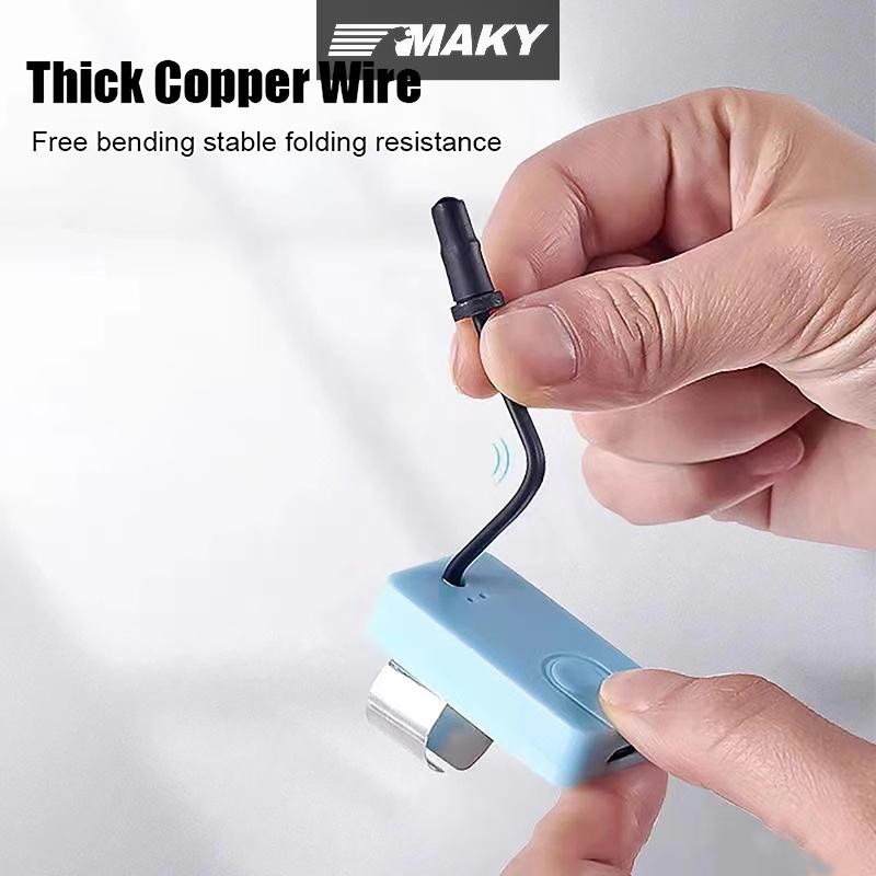 Newwellknownepic Màu Hồng Thiết Thực Dụng Cụ Chọn Tai LED Ngón Tay Cái Chọn Vật Dụng Loại Bỏ Sáp Sạc Độ Sáng Ba Cấp Đèn Earpick VN