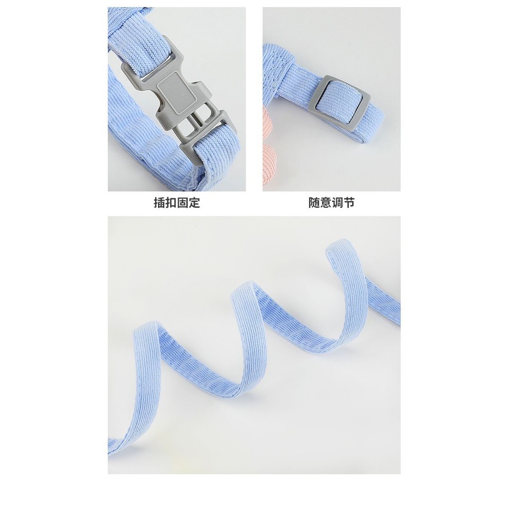 【Ready Stock】 Cat Cartoon Hand Holding Rope Outing Anti Breaking Loose I-Shaped Adjustable Pet Special Muppet Teddy Small Dog RlLK