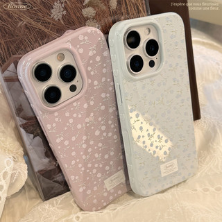 Ốp lưng bé gái Hàn Quốc cho iPhone 17 16 15 14 13 Pro Max Apple iPhone Case TPU Soft Flower