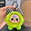 Dễ Thương Sang Trọng Quái Vật Sang Trọng Móc Khóa Checker Nơ Túi Quà Tặng Quyến Rũ Cho Bé Gái