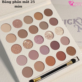 Bảng phấn mắt, má màu đẹp  Kèm Cọ Tích Hợp Phấn Má Tạo Khối Siêu Tiện Lợi Chống Thấm Nước Lâu Trôi Lên Màu Chuẩn
