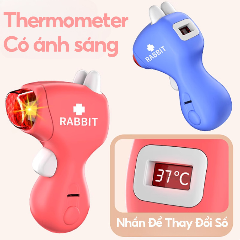 Bộ Đồ Chơi Bác Sĩ Mô Phỏng, 40 Chi Tiết Thật, cho bé gái trai trẻ em, nhập vai mô phỏng, thiết bị y tế thật