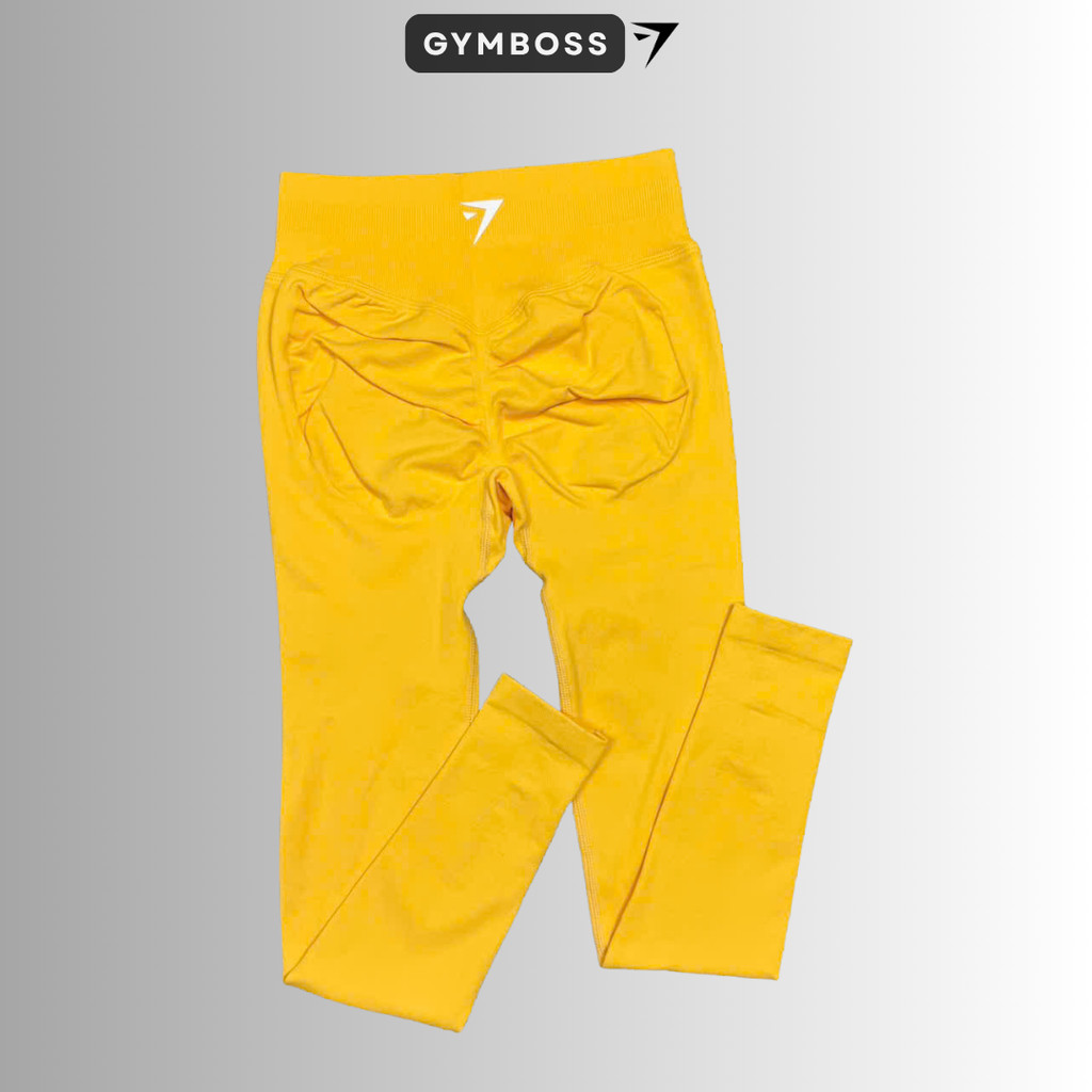 Quần Legging Tập Gym,Yoga Cạp 7cm,Dễ Mặc,Tôn Form,Chống Vắn,Chất Liệu Dệt Kim 10% Elast Dày Dặn GB260