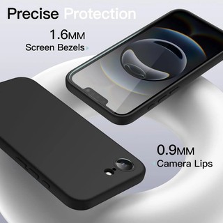 Ốp lưng Silicon mềm siêu mỏng cho iPhone 16Pro 16ProMax 16Plus 16e, TPU, tương thích Apple