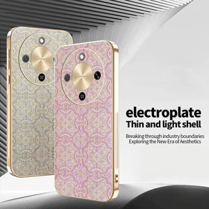 Ốp Lưng Cho Honor X9d X9C X9B Da Cổ Điển Mạ Điện TPU Edge Chống Rơi Vỏ Điện Thoại