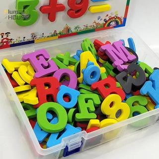PlumHOUSE Chữ Cái Từ Số Bảng Chữ Cái ABC 123 Nam Châm Tủ Lạnh Nhựa Giáo Dục Mầm Non Bộ Học Tập Chữ Hoa Thường Toán VN