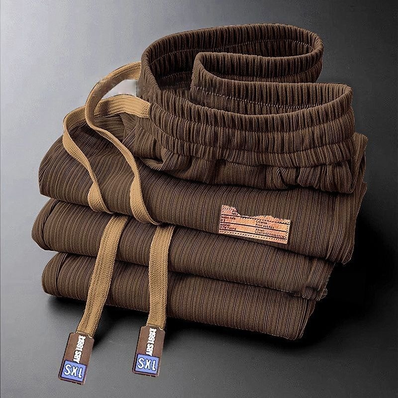 Quần Nam Ice Silk Quần Thẳng Quần Mỏng Rời