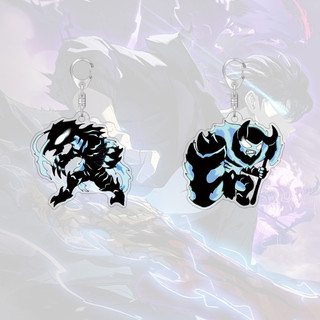 Móc Khóa Mica Keychain Solo Leveling Dễ Thương phụ kiện trang trí chibi dễ thương
