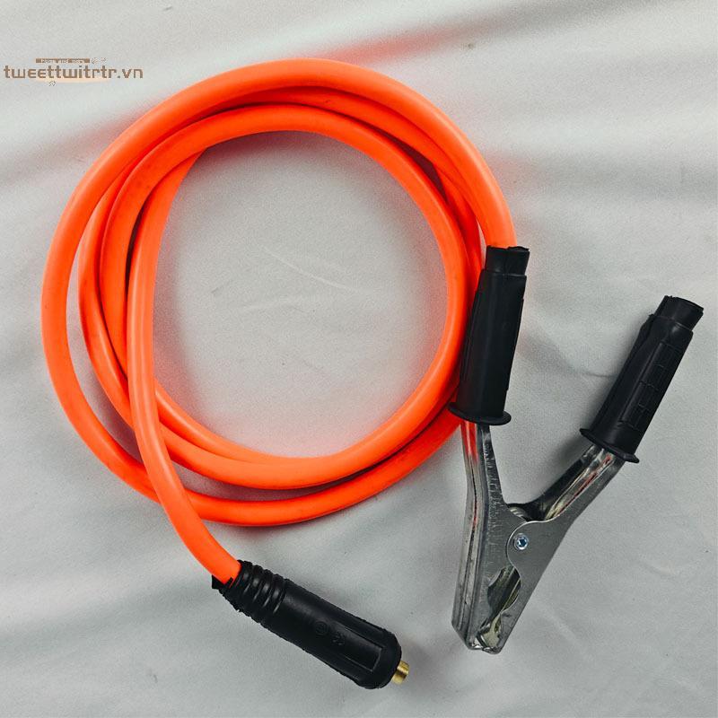 TRTR 300cm-10M Cáp hàn 300A 10 mét Dụng cụ hàn điện hạng nặng Giá đỡ điện cực Đồng thau Phụ kiện thay thế kẹp đất