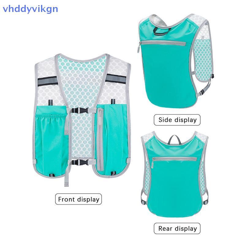Ba lô chạy phản quang để, dễ mang theo bình nước và hộp đựng điện thoại