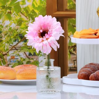 Lọ hoa thủy tinh mini phong cách Bắc Âu trang trí tiệc, decor bàn ăn, decor phòng ngủ sang trọng-ALINE