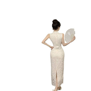 Đầm ren ôm dáng cổ điển sang trọng nhẹ nhàng kiểu Pháp, thiết kế mới thanh lịch và thời trang cho Nữ