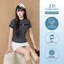 Áo Mongtoghi Kẻ Ngang Ôm Sát Có Bèo Viền Cổ, Tay Áo 2K01.2509. Áo Len Dáng Ôm Nữ Thời Trang, Thanh Lịch, Preppy Style JM
