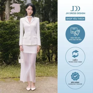 Áo Blazer Dáng Ôm Cổ Ve K 5B10.2508K – Áo Khoác Blazer Nữ Công Sở Thanh Lịch Trẻ Trung Thiết Kế Bởi JM Dress Design