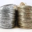 Dây ruy băng da PU FEDAOG, Dây thẻ dây hình tròn 2mm dài 2m, Chất liệu da PU sáng bóng bền bỉ Kết cấu băng nghiền Phụ kiện quần áo