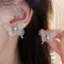 AqToCna Nhiều Màu Sắc Cổ Tích Stereo Bướm Bông Tai Dành Cho Nữ Mini Dễ Thương Không Gây Dị Ứng Bướm Tinh Tế Cao Cấp Bông Tai Dự Tiệc Trang Sức AqToCna