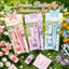 Bộ văn phòng phẩm GETVOW, Bộ văn phòng phẩm hình bướm mộng mơ 6 trong 1, Quà tặng bút Gel văn phòng phẩm hoàn chỉnh bền bỉ