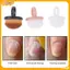 VFZ Móng Tay Nghệ Thuật Bàn Chải Bụi Bule Bàn Chải Hình Bầu Dục Gel Bụi Làm Sạch Trang Điểm Hình Vòng Bàn Chải Dụng Cụ Làm Móng Tay Louislifecool