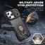 IPhone 17 Pro Max Armor Holder Ring Stand Case cho iPhone 17 16 15 14 13 Air iPhone17 17Pro Pro Max 4G 5G Trượt Camera Bảo Vệ Vỏ Điện Thoại Cửa Sổ Trượt Chống Sốc Ốp Lưng