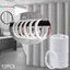 BeautifulHomeA 12 Chiếc Mở Màn Nhẫn Rèm Nhẫn Tròn Vòi Hoa Sen Rèm Kẹp Cho Rèm Và Thanh Rèm VN