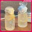 Bình Nước Dễ Thương JASMINE Có Ống Hút Nhựa Di Động -Up Cover Cốc Nước Cho Trẻ Em Kawaii Chai Nước Chống Rò Rỉ Bình Uống Dễ Thương JASMINE