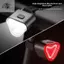Đèn pha xe đạp 500 Lumen có đèn LED COB Đèn trước xe đạp leo núi chống nước