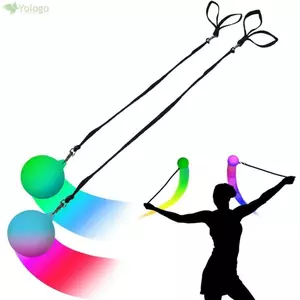 YOLOGO LED Ném Bóng Phát Sáng Tiệc Cưới Chống Nước Nhà Đạo Cụ Khiêu Vũ Bóng