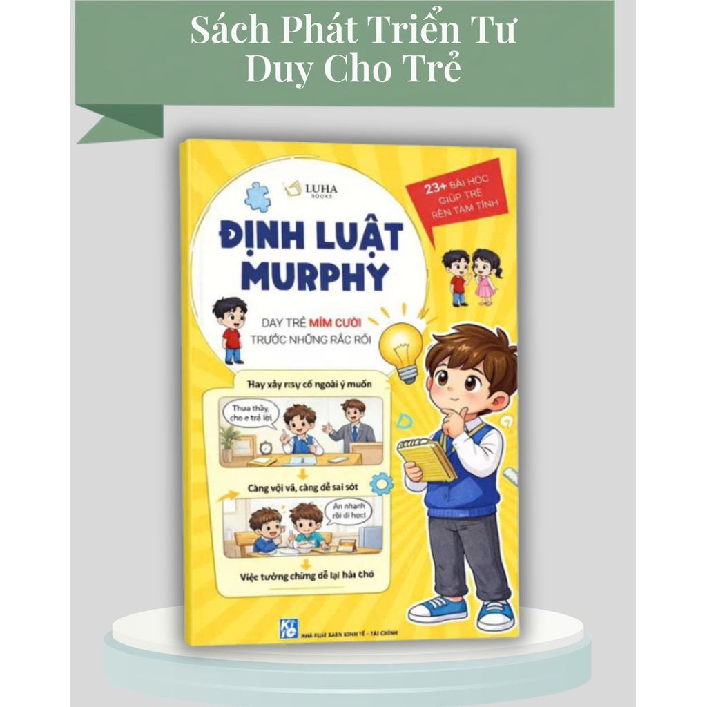 Bộ sách 5 cuốn: Kỷ Luật Tự Giác, Đắc Nhân Tâm cho trẻ, Tại Sao Phải Học, Định Luật Murphy