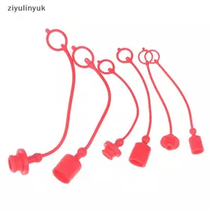 Ziyulinyuk 1 Cặp Khớp Nối Qui Thủy Lực Nam Mũ Bụi Và Nữ Cắm Bao Cao Su PE Đầu Nối Qui Thủy Lực Nam Vỏ Bụi VN