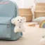 Mặt dây chuyền sang trọng HFSHY Ram có dây buộc nơ dễ thương Mềm mại mềm mại Cảm ứng ấm cúng Túi đựng chìa khóa trang trí Phụ kiện để tặng VN