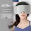MAKY Silk Sleep Eye Mask Bảo vệ mắt Du lịch Áo ngủ mềm mại Vỏ mắt có đệm mềm Full Cover Miếng dán mắt VN