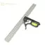 GE 12 "bination Square Thép không gỉ Spirit Level Dụng cụ đo nhôm VN