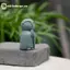 GE Tượng Thu Nhỏ Nhà Sư Nhỏ Các Bức Tượng Nhỏ Bộ 4 Nhựa Zen Trang Trí Sân Vườn Tượng Mini Cho Phòng Thiền Nhà Sống VN